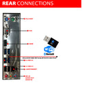 Screenon - Game Computer / Gaming PC - Ryzen 5 - 1 TB M.2 SSD - 16 GB RAM - RX 580 - Game PC TX89423 - Windows 11