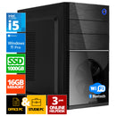 Intel Complete PC | Intel Core i5 | 16 GB DDR4 | 1 TB SSD - NVME | Windows 11 Pro + WiFi & Bluetooth