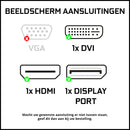 Screenon - Intel Core i5 - 500 GB SSD - 16 GB RAM - RTX 3050 - Gaming -Set - V92023124 (24 "Monitor + Tastatur + Maus)