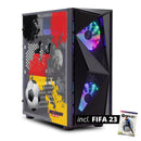 ScreenON - FIFA 23 Gaming PC Set + gratis FIFA 23 game cadeau – Duitsland edition - (GamePC.FF23-V1102127 + 27 Inch Monitor + Toetsenbord + Muis + Game controller) - ScreenOn