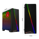 ScreenON - Gaming Set - B1 (Basic GamePC + 24 Inch Monitor + Toetsenbord + Muis) - ScreenOn
