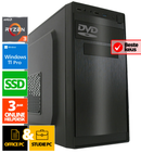 Budget Office PC - Ryzen 3 - 500 GB SSD - 16 GB RAM - Radeon Vega 8 - Windows 11 Pro + WiFi & Bluetooth