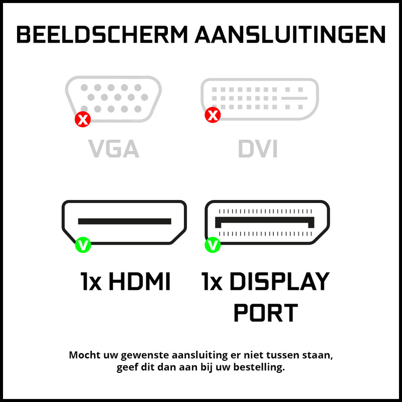 Screenon - Gaming -Set - x150128 - v1 (Gamepc.x150128 + 24 Zoll Monitor + Tastatur + Maus)