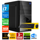 Intel Complete PC + Maus und Tastatur | Intel Core i7 | 16 GB DDR4 | 1 TB SSD | RTX 3050 | Windows 11 Pro + WiFi & Bluetooth