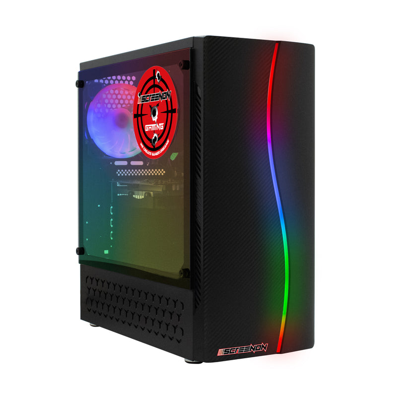 ScreenON - Game Computer / Gaming PC - Ryzen 3 - 512GB SSD - 16GB RAM - Radeon RX Vega 8 - Game PC TX86534 - Windows 11