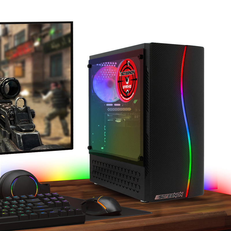 ScreenON - Game Computer / Gaming PC - Ryzen 3 - 512GB SSD - 16GB RAM - Radeon RX Vega 8 - Game PC TX86534 - Windows 11