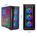 Screenon - Game Computer / Gaming PC - Intel Core i9 - 2TB M.2 SSD - 64 GB RAM - RTX 4060 - Game PC TX46291 - Windows 11