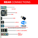 Intel Complete PC Set | Intel Core i5 | 16 GB DDR4 | 500 GB SSD + 2 x 24 Zoll Monitor + Maus + Tastatur | Windows 11 Pro + WiFi & Bluetooth