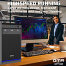 Intel Complete PC + 24 "Monitor + Maus und Tastatur | Intel Core i5 | 16 GB DDR4 | 500 GB SSD | RTX 3050 | Windows 11 Pro + WiFi & Bluetooth