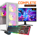 Screenon - Gaming -Set - S24 -tx88293 (24 "Monitor + Tastatur + Maus)