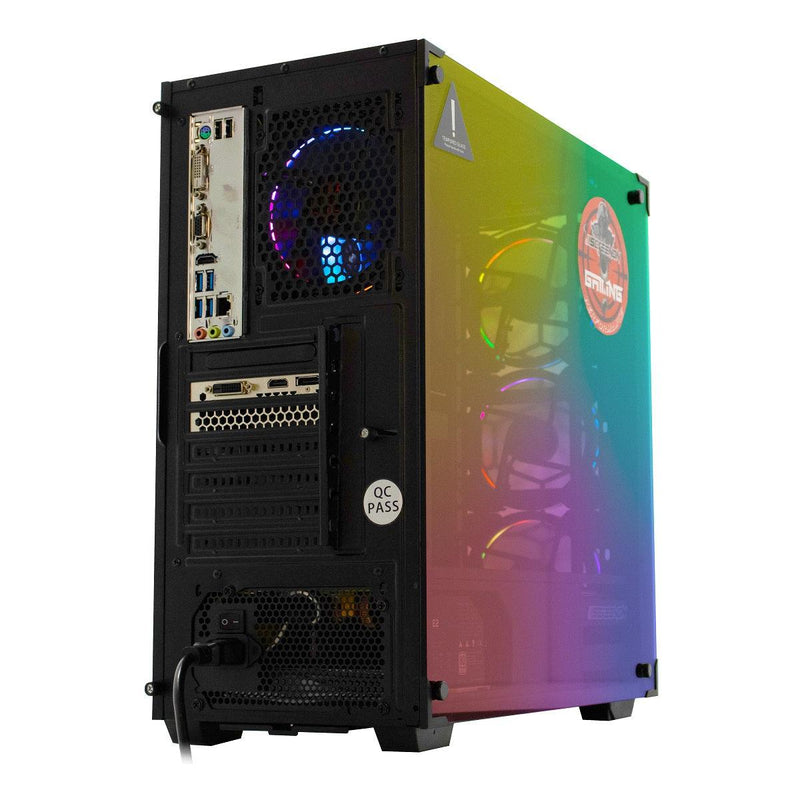 AMD Ryzen 3 2200G Allround Game Computer / Gaming PC - GeForce GTX 1050 Ti 4GB - 8GB RAM - 1TB HDD - WiFi - ScreenOn