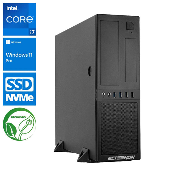 Intel Compleet PC | Intel Core i7 | 16 GB DDR4 | 1 TB SSD - NVMe | Windows 11 Pro - ScreenOn