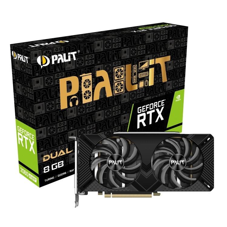 Palit GeForce RTX 2060 Super Dual - 8GB GDDR6 - ScreenOn