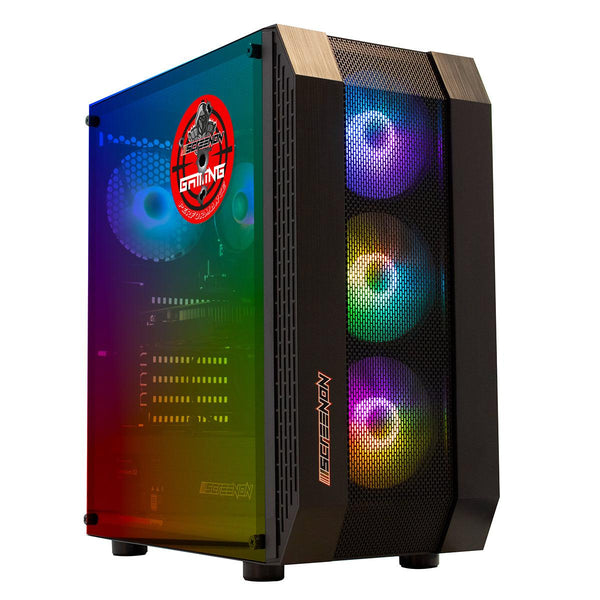 ScreenOn - AMD Ryzen 3 2200G Allround Game Computer / Gaming PC - Geforce GTX 1050 Ti 4GB - 8GB 2666 RAM + 240GB SSD - ScreenOn