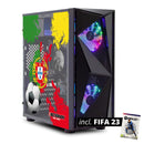 ScreenON - FIFA 23 Gaming PC + gratis FIFA 23 game cadeau - Landen editions - GamePC of Gaming Sets + Game controller - ScreenOn