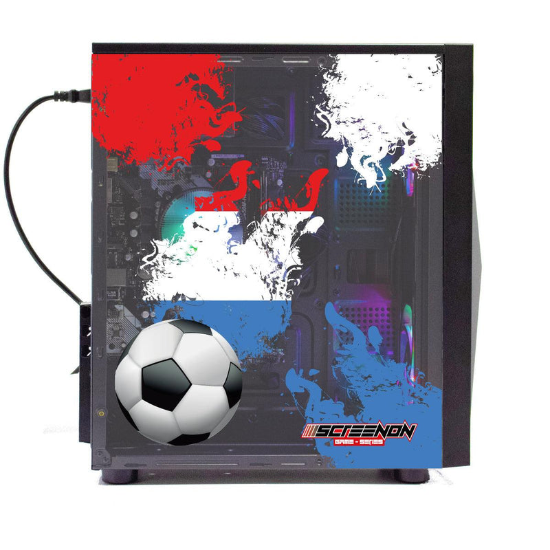 ScreenON - FIFA 23 Gaming PC Set + gratis FIFA 23 game cadeau – Nederland edition - (GamePC.FF23-V1101127 + 27 Inch Monitor + Toetsenbord + Muis + Game controller) - ScreenOn