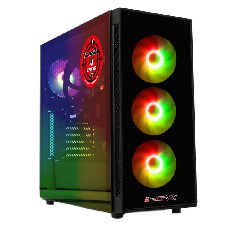 ScreenON - Game PC - Intel Core i7 - 1TB SSD + 3TB HDD - RTX 3060 - Ripper - GamePC.Y12164 - ScreenOn