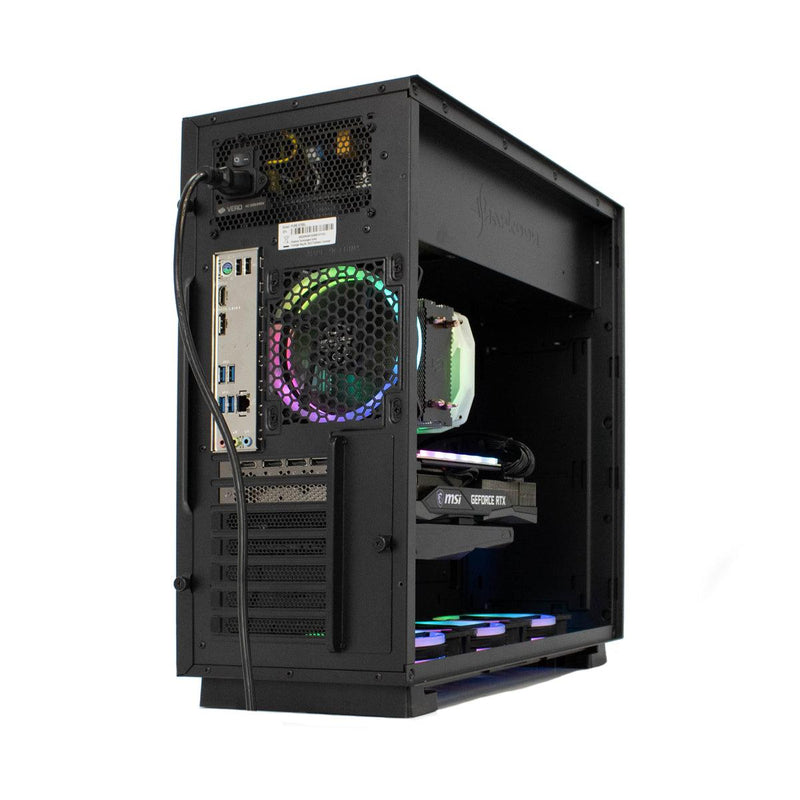 AMD Ryzen 7 3700X High-End Game PC / Streaming Computer - RTX 3070 8GB - 16GB RAM - 480GB SSD - 2TB HDD - RGB - ScreenOn