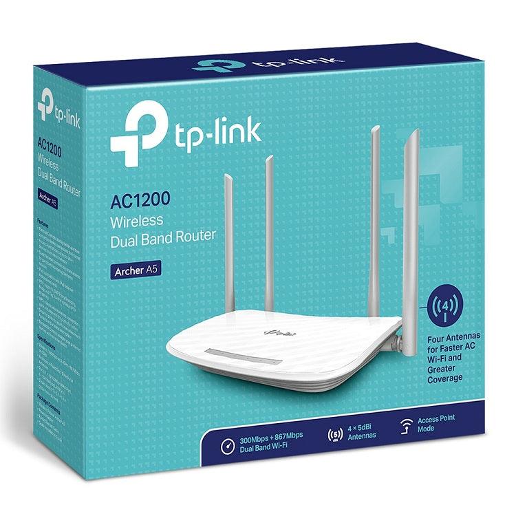 TP-Link - Archer A5 AC1200 - Draadloze Dual-band Router - ScreenOn