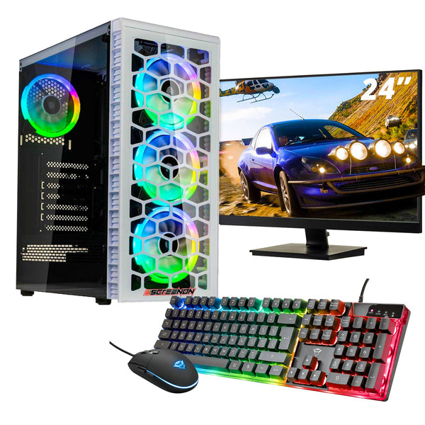 ScreenON - Gaming Set - S24-TX88293 (24" Monitor + Toetsenbord + Muis)